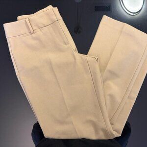 Talbots Petites Curvy Fit Dress Pants 6P — Beige Straight Leg NWT